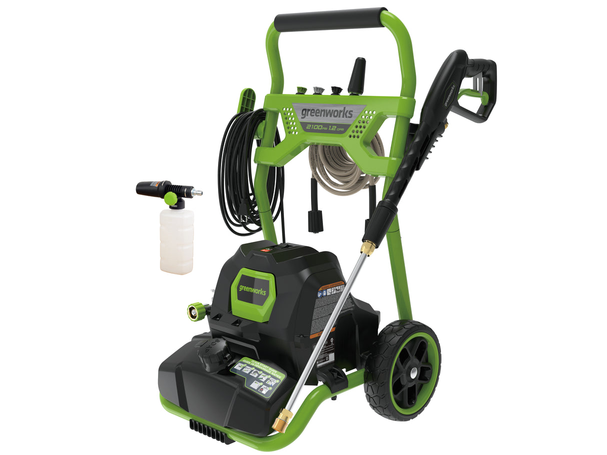 Greenworks 2100 PSI 1.2 GPM Electric Pressure Washer
