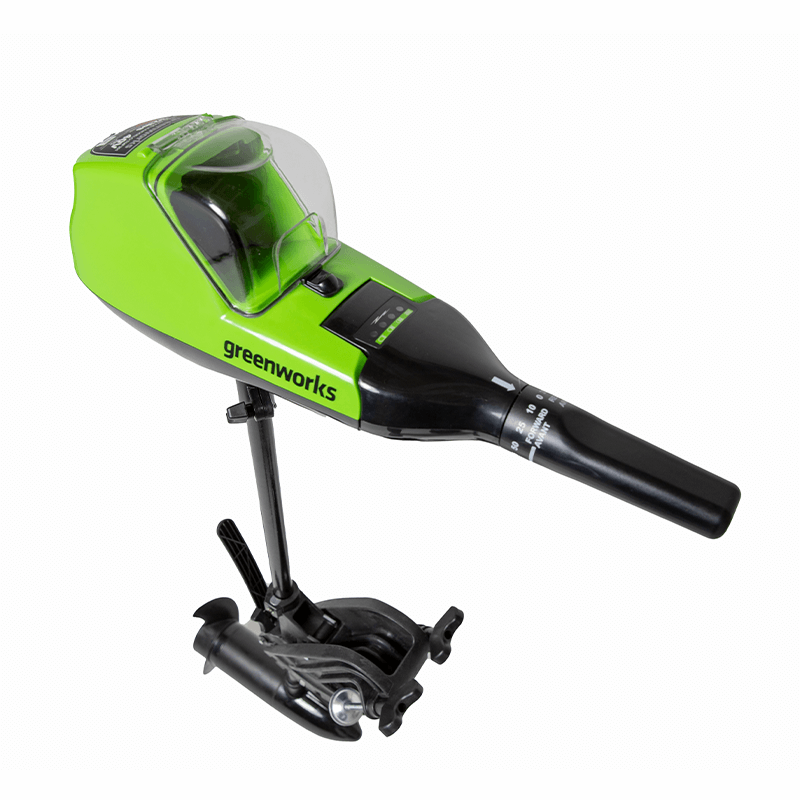 Moteur de pêche à la traîne 40 V 32 lb, batterie 4,0 Ah et chargeur inclus