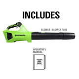 40V 120 MPH - 450 CFM Leaf Blower (Tool Only)