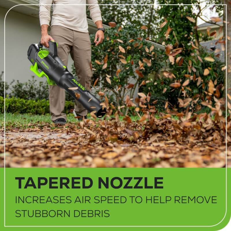 80V 700 CFM Leaf Blower, 2.5Ah Battery and Charger Included