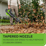 80V 700 CFM Leaf Blower, 2.5Ah Battery and Charger Included