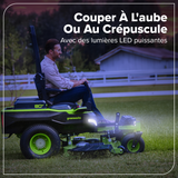 Tondeuse autoportée à rayon de braquage zéro 80 V, 60 pouces Maximus Z, (2) batteries 16,0 Ah, (4) batteries 8,0 Ah et chargeur 1,5 Kw