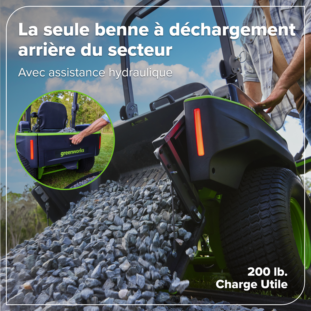 Tondeuse autoportée à rayon de braquage zéro 80 V, 60 pouces Maximus Z, (2) batteries 16,0 Ah, (4) batteries 8,0 Ah et chargeur 1,5 Kw