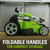 Tondeuse à double lame 40 V, 20 pouces, batteries et chargeur 2,0 Ah et 4,0 Ah inclus