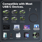 Câble de recharge USB-C, 100 W à 1 m