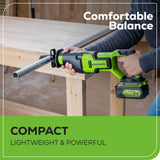 24V Brushless Reciprocating Saw (Tool Only) - S24L00