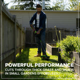 48V (24V x 2) 16" Brushless String Trimmer, (2) 4.0Ah 21700 Batteries and 100W Type-C Charger with (2) 3-FT Cables Included