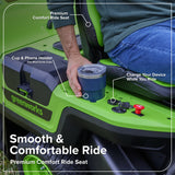 Tracteur à gazon autoporté CrossoverT 80 V, 30 pouces, batteries (4) 6,0 Ah et chargeur 600 W inclus