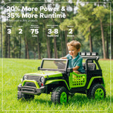 VUS Greenworks de la série Kids Adventure (Aventure pour enfants), batterie 4,0 Ah et chargeur de 30 W inclus