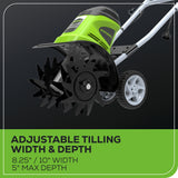 8 Amp 10" Corded Cultivator