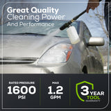 1600 PSI 1.2 GPM 13 Amp Pressure Washer - GPW1602