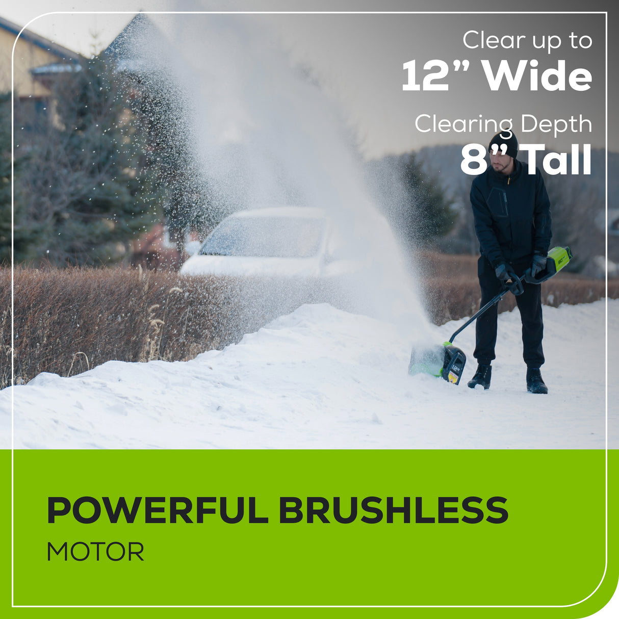 60V 12" Brushless Snow Shovel (Tool Only)