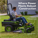 60V 60" MaximusZ Zero Turn Mower, (2) 20.0Ah, (4) 8.0Ah Batteries and 1.5 kW Charger Included | MZ6061