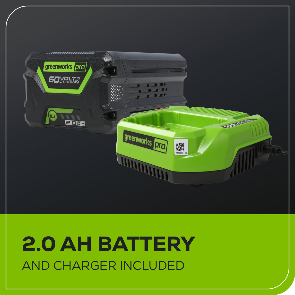 Taille-haie 60 V Pro, 26 pouces, batterie 2,0 Ah et chargeur