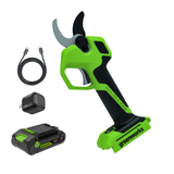 24V Pruning Shears, 2.0Ah Battery and 30W Type-C Charger with 3-ft Cord Included