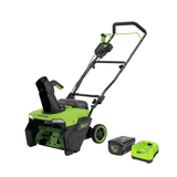 80V 20" Cordless Snow Thrower, 4.0Ah Battery and Charger Included