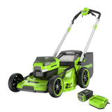 60V 21" Self-Propelled Lawn Mower, 5.0 Ah Battery and Charger Included