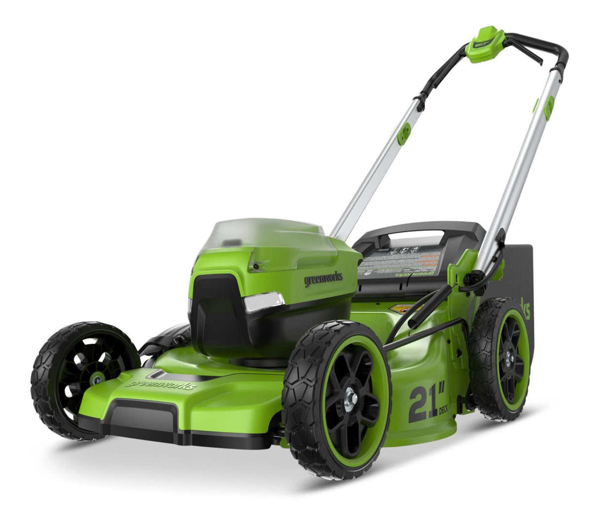 60V 21" Push Lawn Mower, 4.0 Ah Battery & Charger Included