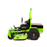 82V  60" 16kWh Commercial Ride-On Zero-Turn Mower
