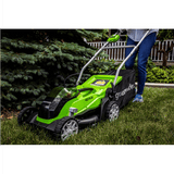 40V 14" Mower & 12" String Trimmer Combo Kit, 4.0Ah Battery and Charger Included