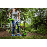 40V 14" Mower & 12" String Trimmer Combo Kit, 4.0Ah Battery and Charger Included