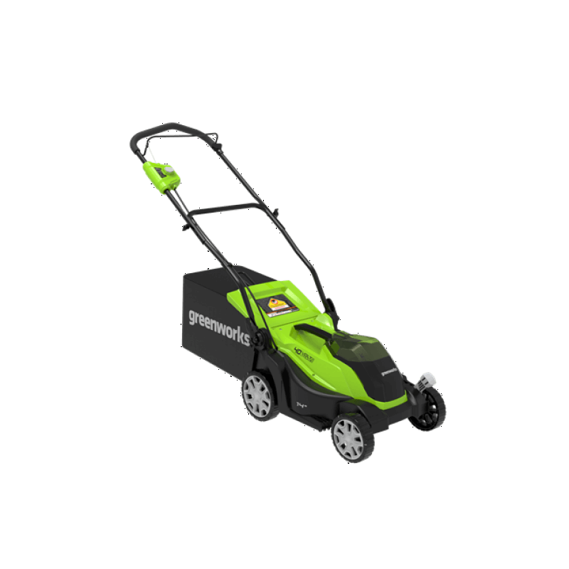 40V 14" Mower & 12" String Trimmer Combo Kit, 4.0Ah Battery and Charger Included