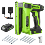 24V 3/8" Stapler, 2.0Ah Battery & Charger Included
