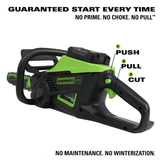 60V 18" Chainsaw, 4.0Ah  Battery and Charger Included