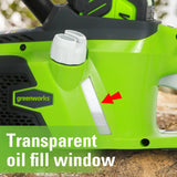 40V 14" Chainsaw, 4.0Ah Battery and Charger