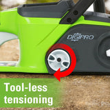 40V 14" Chainsaw, 4.0Ah Battery and Charger