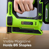 24V 3/8" Stapler, 2.0Ah Battery & Charger Included