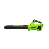 Souffleur à feuilles sans balais 40 V, 120 MPH – 450 CFM (pi³/min), batterie 4,0 Ah et chargeur inclus