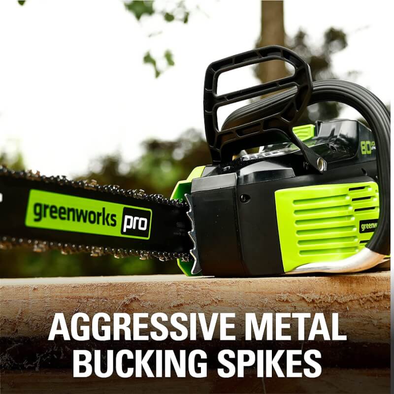 80V 18" Brushless Chainsaw, 2.0Ah Battery and Charger Included